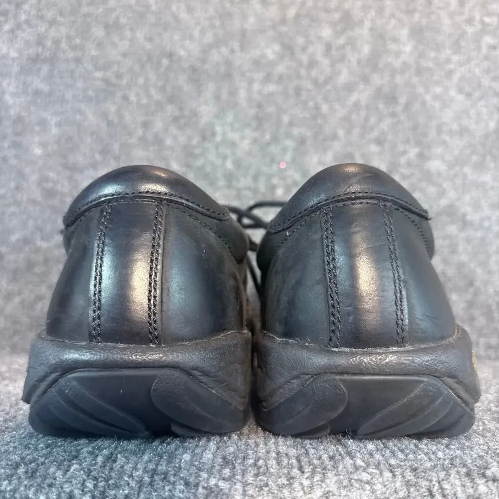 Keen PTC Utility Oxford Mens Shoes Size 11.5 Black Leather Slip Resistant Work